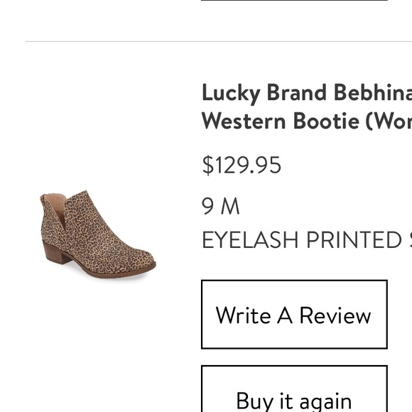 BRAND NEW/NEVER OPENED Lucky Brand bootie